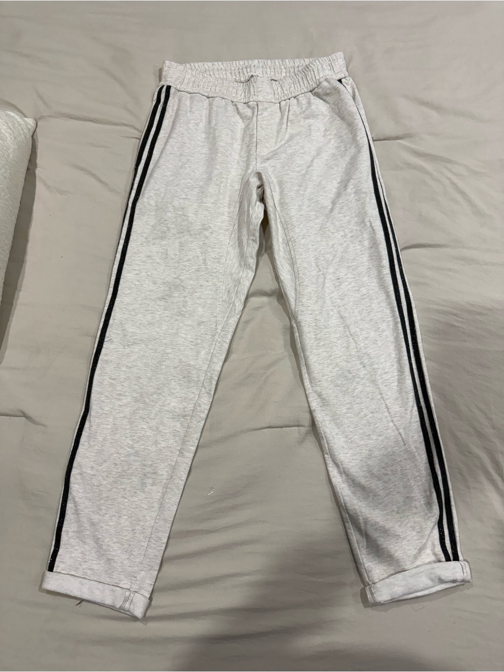 Brunello Cucinelli Cream Drawstring Sweatpants